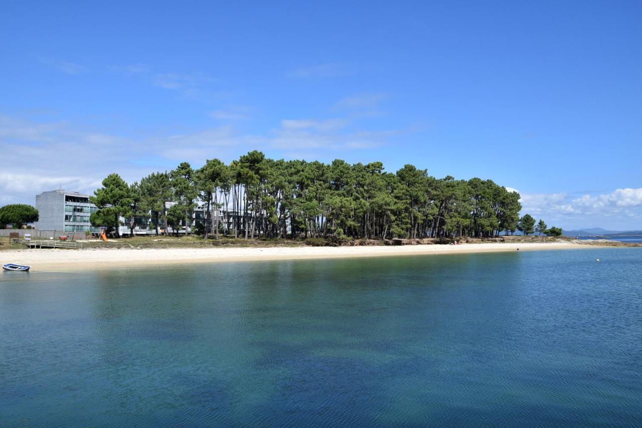 Maravilloso Apartamento De Playa En La Paradisiaca Illa De Arousa Eksteriør bilde